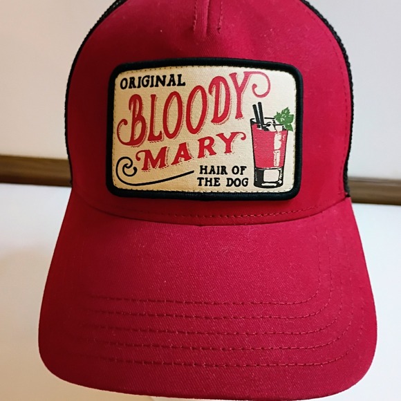 American Needle Other - American Needle Bloody Mary Cocktail Collection Trucker Hat Red Black Adjustable